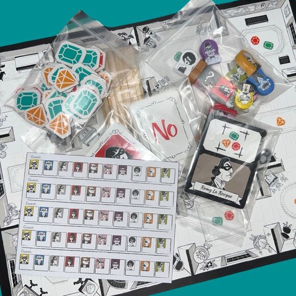 Gather Round Suspicion  Board Game The Game of Secret Identity And Deduction - Picture 5 of 5